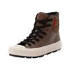 Sneaker CONVERSE "CHUCK TAYLOR ALL STAR BERKSHIRE BOO", Gr. 36, grounded, schwarz, light dune, Leder, sportlich, Schuhe