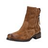 Stiefelette PAUL GREEN "Paul Green Stiefelette Veloursleder", Damen, Gr. 37,5, braun (toffee), Veloursleder, casual, Schuhe