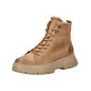 Schnürstiefelette PAUL GREEN "Paul Green Stiefelette Nubukleder", Damen, Gr. 39, braun (tan), Nubukleder, casual, Schuhe