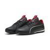 Sneaker PUMA "Scuderia Ferrari Neo Cat 3.0 Sneakers Erwachsene", Gr. 43, schwarz (schwarz rosso corsa rot), Obermaterial: Textil, Synthetik; Futter: Textil; Innensohle: Textil; Laufsohle: Gummi, Schuhe