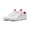 Sneaker PUMA "Scuderia Ferrari Neo Cat 3.0 Sneakers Erwachsene", Gr. 40, weiß (weiß rosso corsa rot), Obermaterial: Textil, Synthetik; Futter: Textil; Innensohle: Textil; Laufsohle: Gummi, Schuhe