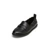 Loafer MARC O'POLO "mit elastischer Fersenkante", Damen, Gr. 42, schwarz, Obermaterial: 100% Leder (Schaf), unifarben, Schuhe