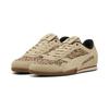 Sneaker PUMA "Bella Donna Animal Flair Sneakers Damen", Gr. 37.5, beige (toasted almond beige), Obermaterial: Kuhleder, Textil, Synthetik, Fell / Fur; Futter: Textil; Innensohle: Textil; Laufsohle: Gummi, Schuhe