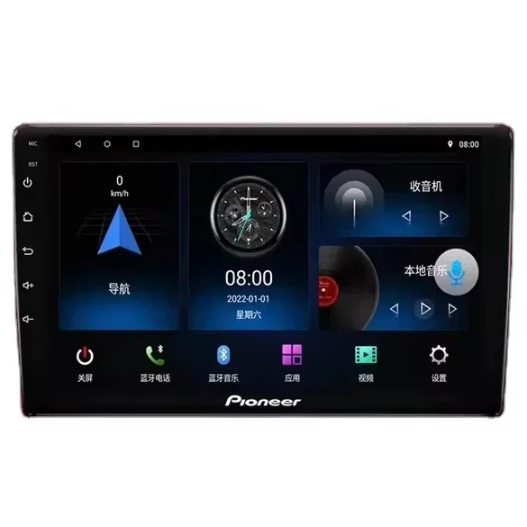 Heißer verkauf F7901 9/10 zoll Pioneer 2G + 64G 4G + 64G Android Auto Radio Multimedia Video Player Navigation GPS Wireless 5,0 Bluetooth Image