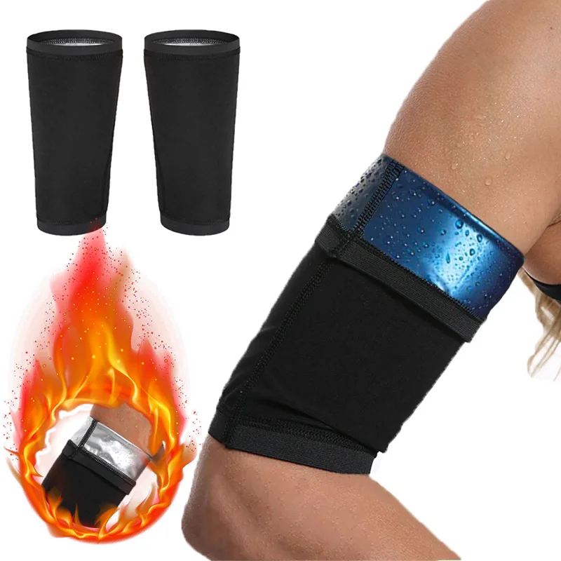 Frauen Body Shaper Arm Abnehmen Shaper Abnehmen Fitness Workout Gym Arm Trainer Verlust Fett Brennen Laufende Arm Wärmer Ärmel Image