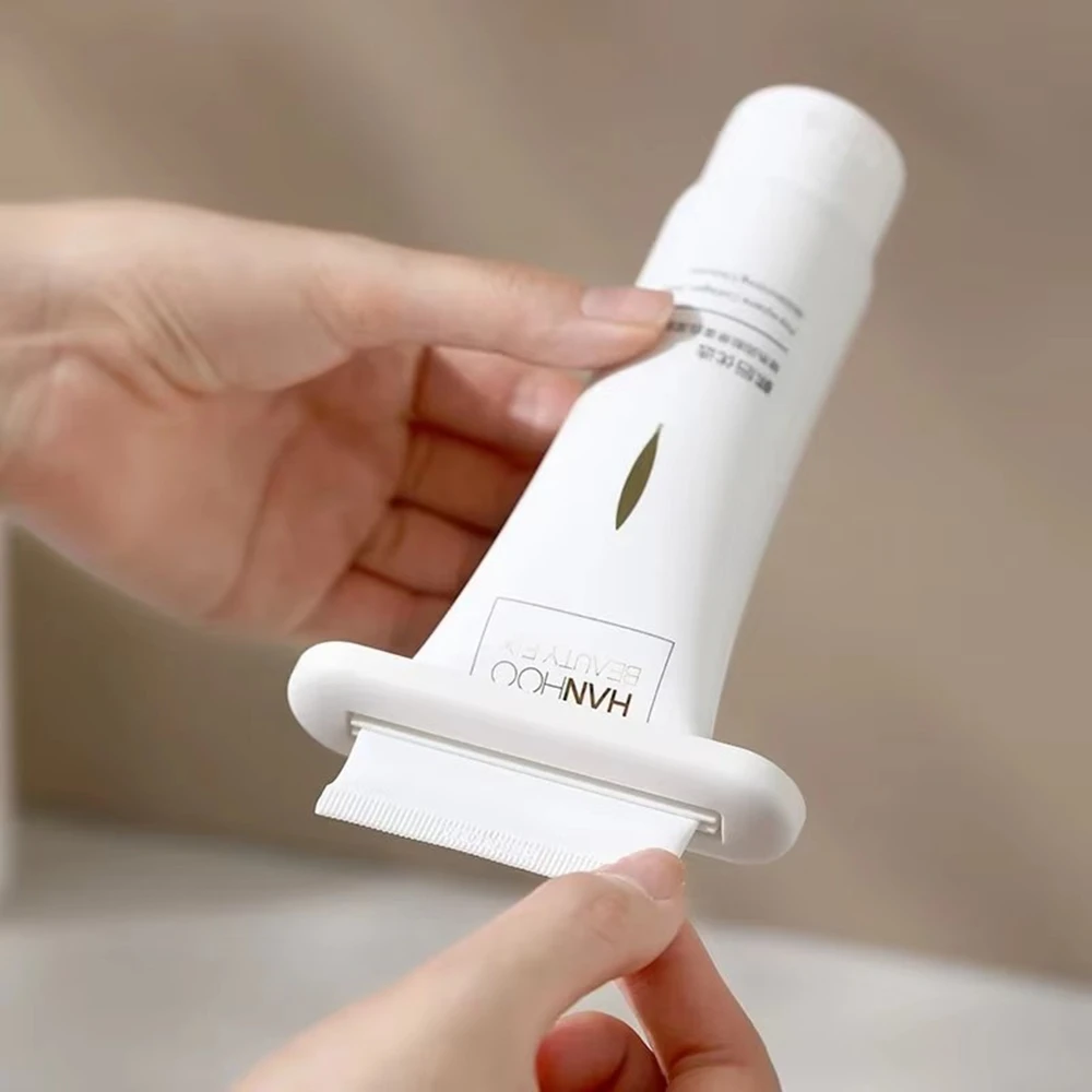 Zahnpasta Squeezer Zahnpasta Clip Gesichtsreiniger Handcreme Squeezer Haushalt Manuelle Zahnpasta Rolling Squeezer Image