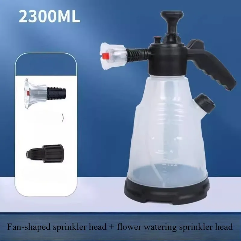 2,3 l Handpumpe, Schaumsprühgerät, Hochdruck-Autowaschanlage, tragbare Schaumsprühflasche, tragbare Autowasch-Sprühflasche für das Autowaschen Image