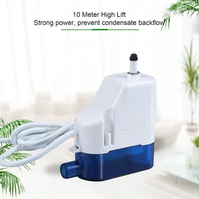 Air Conditioning Drain Pump Kit Fully Automatic Condensate Water Lifting Pump for 1-3P Wall Mounted Machine 100-230V