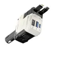 Adattatore per caricabatteria da auto USB C da 66 W, caricabatteria da auto retrattile 4 in 1 con 2 porte USB Caricabatteria da auto per iPhone 16/15/14/13/12/11 e Andr