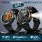 EIGIIS KE3Pro Original Smart Watch for Men with LED Flashlightwith Heart Rate Sleep fitness Monitor with GPS Multiple Sport Mode