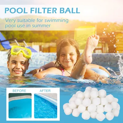 200-1500g Swimming Pools Filter Balls Portable Wet Dry Cotton Canister Clean Fish Tank Filter Material Water Purification Fiber