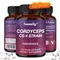Cordyceps Capsules - Stamina and Energy Support, Helps Immune & Cardiovascular Health, Brain Supplement for Memory and Focus