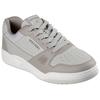 Sneaker SKECHERS "Harry Kane - Off Pitch Collection: Koopa - Harry Kane Court", Herren, Gr. 47,5, grau, Leder, casual, Schuhe, Retro Sneaker signiert vom weltbekannten Fußballstar Harry Kane