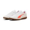 Fußballschuh PUMA "VITORIA II IT", Gr. 42, puma weiß, glowing rot, Synthetik, sportlich, Schuhe, für Halle und Straße