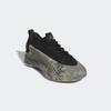 Basketballschuh ADIDAS PERFORMANCE "ANTHONY EDWARDS 1 KIDS LOW", Gr. 37, grün (silber pebble, core schwarz, wonder beige), Textil, Synthetik, sportlich, Schuhe
