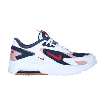Nike Air Max Bolt Se (gs) Marineblaue Details Weiße Turnschuhe Für Jugendliche Image
