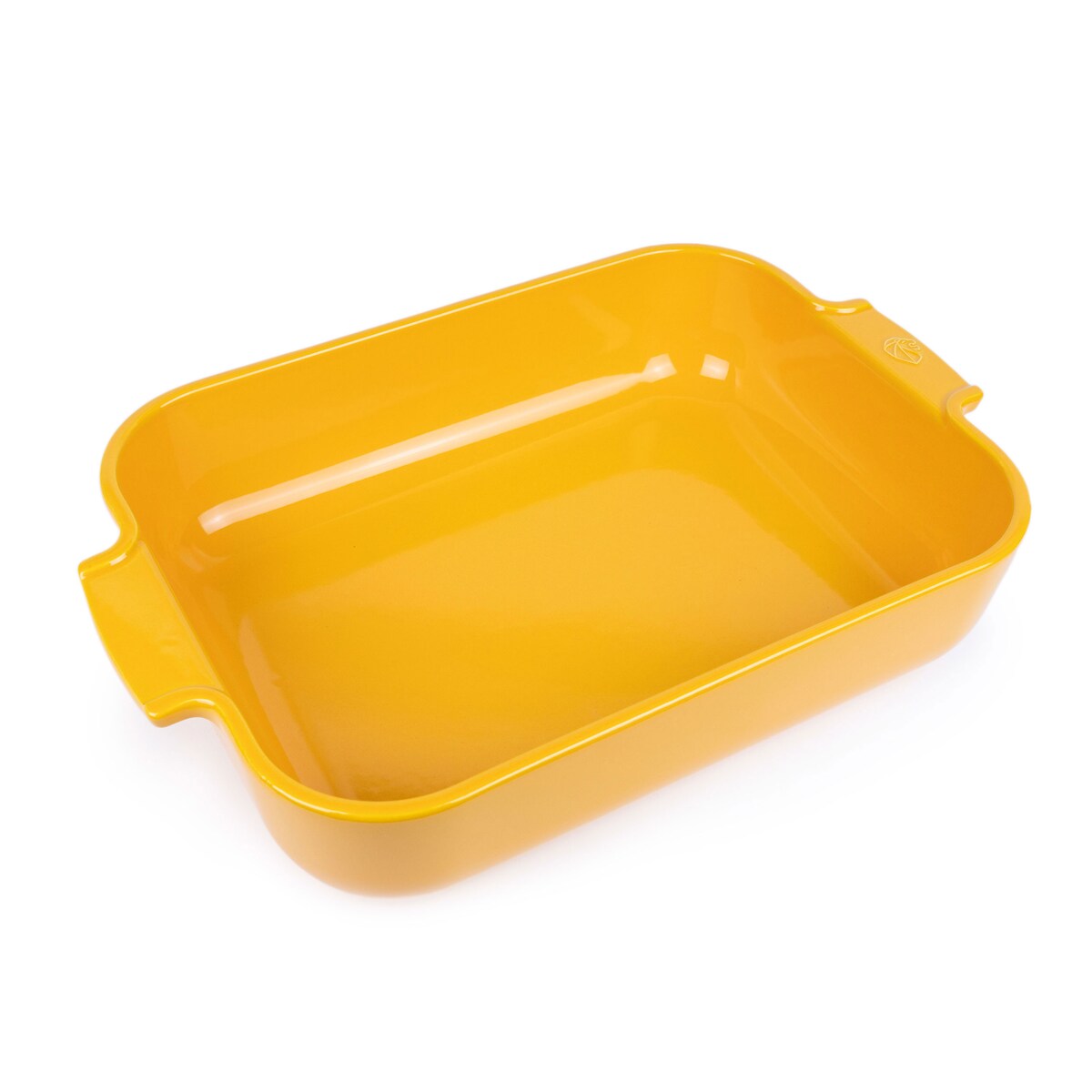 PEUGEOT Keramik Auflaufform APPOLIA 36cm Rechteckig Safrangelb Spülmaschinenfest Image