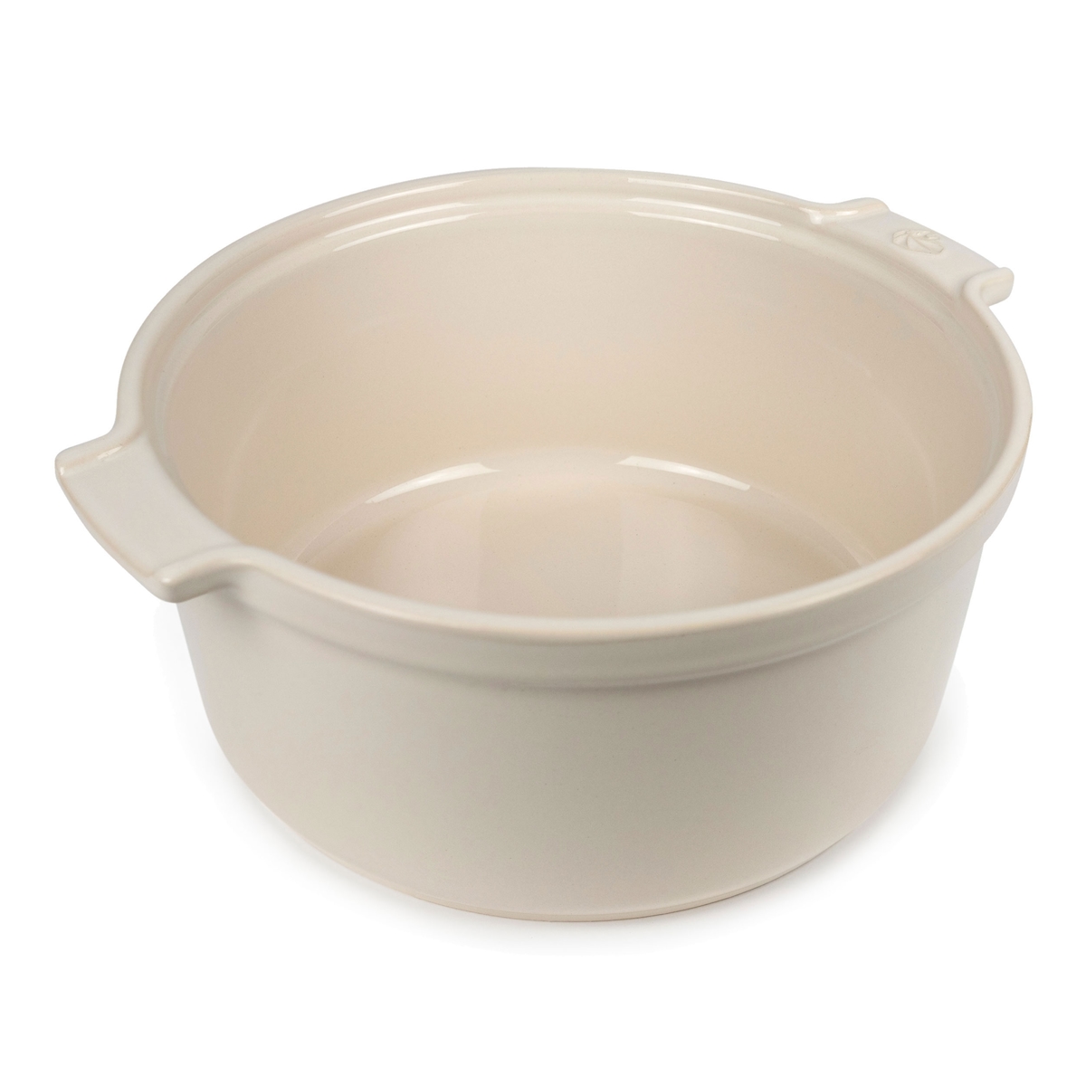 PEUGEOT Keramik Auflaufform APPOLIA 22cm Ecru Soufflé-Schale Spülmaschinenfest Image