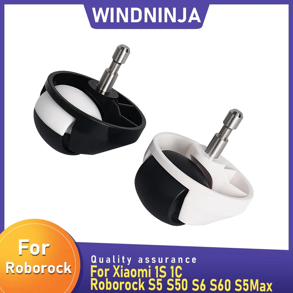 Rollen Vorderrad Ersatz für Xiaomi 1S 1C Roborock S5 S50 S6 S60 S5Max S6Maxv Pure Robotic Staubsauger Rad Teile Image