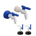 Valvola adattatore per rubinetto serbatoio IBC S60X6 Filettatura grossolana Válvulas a collegamento rapido da giardino Raccordi Sostituzione rubinetto serbatoio acqua