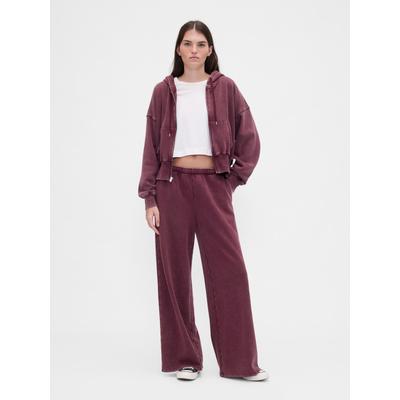 Gap Red Vintage Soft Baggy Wide Leg Joggers