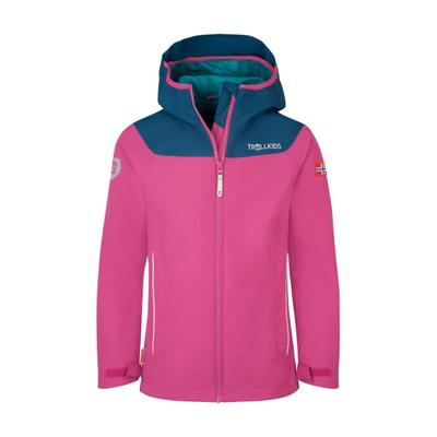 Trollkids - Girls Bergen Jacket - Regenjacke Gr 92 rosa Image