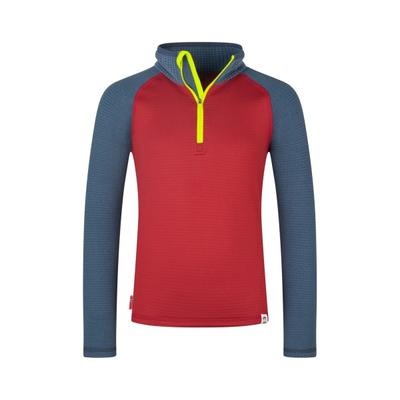 Trollkids - Kid's Rauland Half Zip - Fleecepullover Gr 98 rot Image
