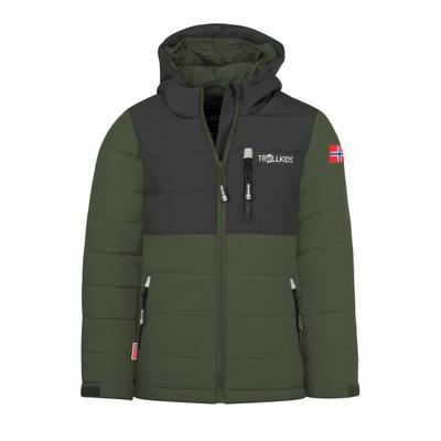 Trollkids - Kid's Hemsedal Snow Jacket XT - Skijacke Gr 128 oliv Image