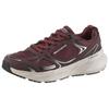 Sneaker SKECHERS "EDGERIDE-EXODIS", Herren, Gr. 43, rot (weinrot), Lederimitat, Mesh, sportlich, Schuhe, Trainingsschuh, Trekkingschuh mit Relaxed Fit Passform