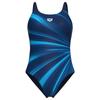 Arena - Women's Glow Swimsuit U Back B - Badeanzug Gr 48 blau