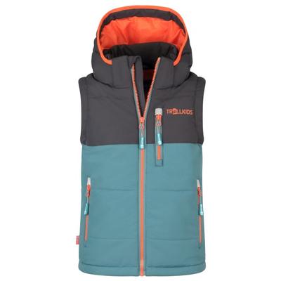 Trollkids - Kid's Narvik Vest XT - Kunstfaserweste Gr 110 türkis Image