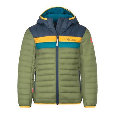 Trollkids - Kid's Eikefjord Jacket - Kunstfaserjacke Gr 98 oliv Image