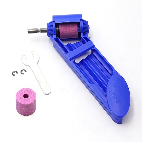 2-12,5 mm blaue mechanische Bohrerschleifer-Korund-Schleifscheibe für Schleifwerkzeuge für Bohrschärfer-Elektrowerkzeug-Dropshipping Image