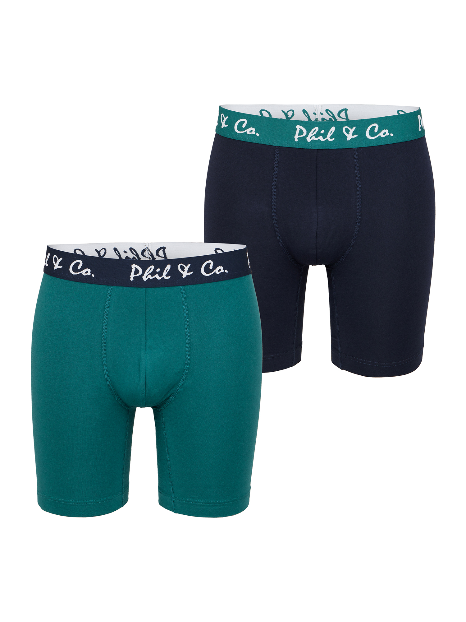 Retro Boxer Long Boxer 2-Pack Image