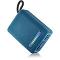 NGS - Roller Furia 1 Altoparlante Bluetooth Portatile Stereo Blu Impermeabile IPX6