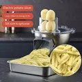 Macchina per friggere francese elettrica Taglierina per verdure Taglierina per patate domestica commerciale adatta per carote, mele, cetrioli, robot da cucina