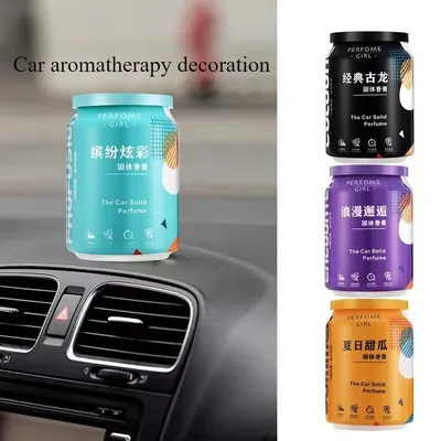 New Solid Parfum Perfume Deodorant Fragrance Aromatherapy for Home Car Air Freshener Balm Cup Fresh Air Purifier Car Accessories
