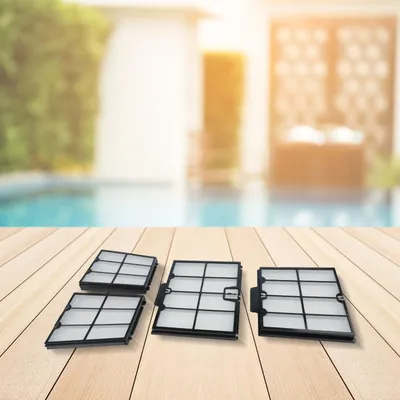 4 Stück Poolfilter 9991463-R4 Ultrafeine Ersatzfilterplatten für Dolphin Robotic Pool Cleaner Pool Ersatzfilter