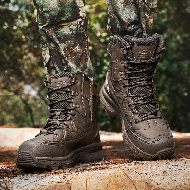 Outdoor Bergsteigen männer Reise Schuhe Sport Laufen männer Schuhe Große Größe High Top Herbst Winter Komfortable Dicken Boden