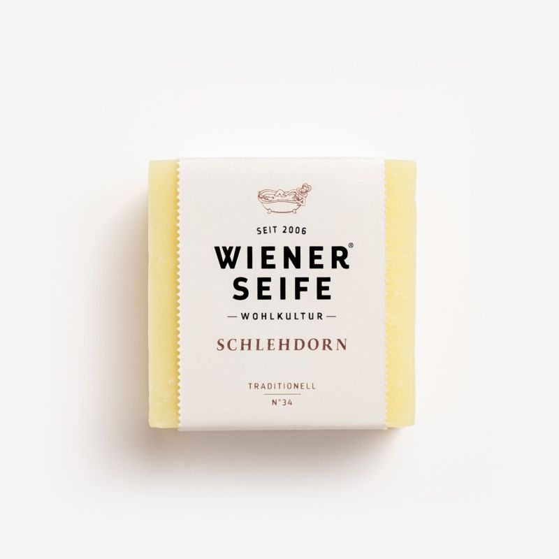 Wiener Seife Sapone al prugnolo N°34, fatto a mano 125 g