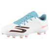 Fußballschuh SKECHERS "JR YOUTH FG, Skechers Skx_2 Jr Youth Mg", Gr. 34, wtqp weiß, Lederimitat, sportlich, Schuhe, Kunstrasenschuh unterstützt multidirektionale Bewegungen