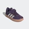 Sneaker ADIDAS SPORTSWEAR "KINDERSCHUH VL COURT 3.0 KIDS", Gr. 33, aurora plum, zero metallic, pink gum, Leder, Synthetik, sportlich, Schuhe, Design auf den Spuren des adidas Samba