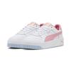 Sneaker PUMA "Carina Street Sneakers Mädchen", Kinder, Gr. 35.5, weiß pinkscape silber pink metallic, Obermaterial: Leder, Synthetik; Futter: Synthetik, Textil; Innensohle: Textil; Laufsohle: Gummi, Schuhe