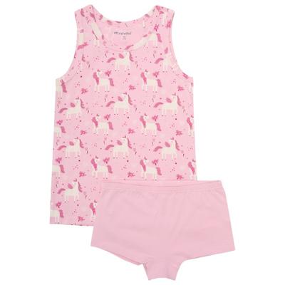 Minymo - Kid's Underwear Set AOP - Alltagsunterwäsche Gr 98 rosa Image