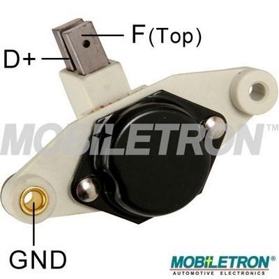 MOBILETRON Generatorregler Universal 12V für SKODA VW PEUGEOT SEAT AUDI CITROËN MERCEDES-BENZ SAAB FORD PORSCHE VOLVO 215-479-06 8590549 35237106 VR-B Image