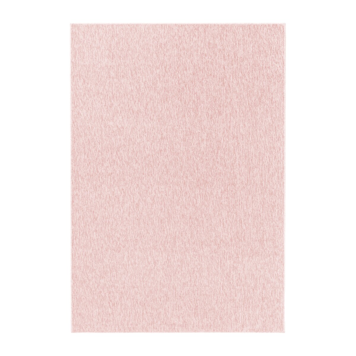Teppich Flur Einfarbig Pflegeleicht Waschbar Strapazierfähig Wohnzimmer Schlafzimmer Rosa 200x290 cm – AMMER von Kadima Design Image