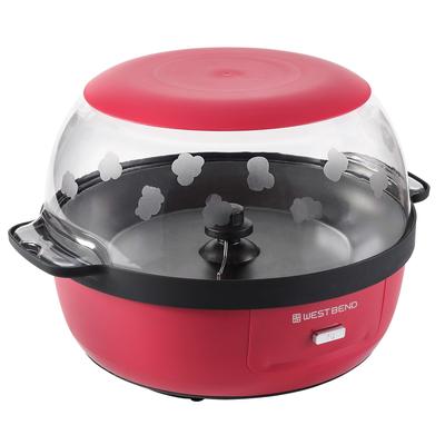 West Bend PCWBSCRD13 6 qt Stir Crazy Popcorn Maker - Red, 120v