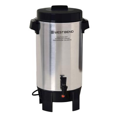 West Bend CU0042PA23 2 5/8 gal Medium Volume Brewer Coffee Urn w/ 1 Tank, 120v/1ph, Silver
