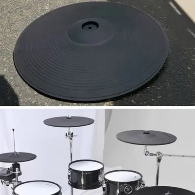 For Lemon drum 15” Triple Zone Ride Cymbal for Roland Alesis Kit 15” 3 zone ride cymbal