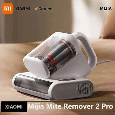 2025 Neuer Xiaomi Mijia Mite Remover 2 Pro E401CN Dual Dust Cup Design 72.000 Mal/Minute Hochfrequenzfegen 16 kPa Hurricane Image